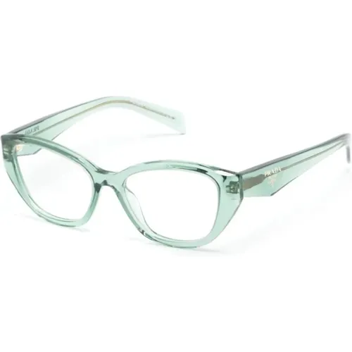 Grüne Optische Brille Stilvoll und vielseitig,Klassische Schwarze Optische Brille,Orange Optische Brille Stilvolles Modell - Prada - Modalova
