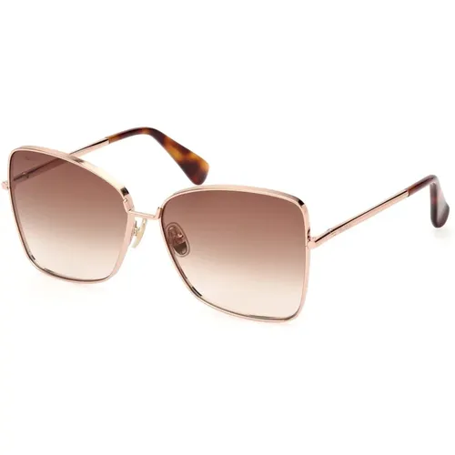 Stylische Sonnenbrille für den täglichen Gebrauch , Damen, Größe: 59 MM - Max Mara - Modalova