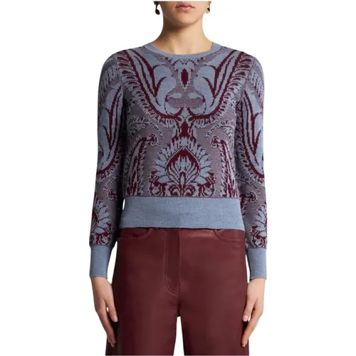 Multi Strickpullover , Damen, Größe: M - ETRO - Modalova