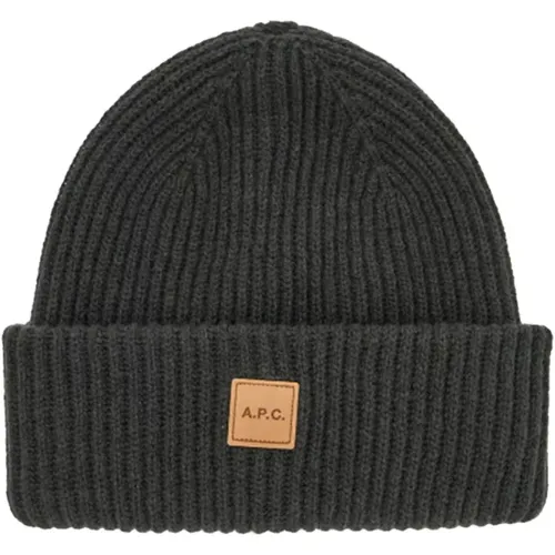 Military Michelle Beanie , Herren, Größe: S/M - A.P.C. - Modalova