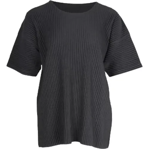 Pre-owned Polyester tops , female, Sizes: L - Issey Miyake Pre-owned - Modalova