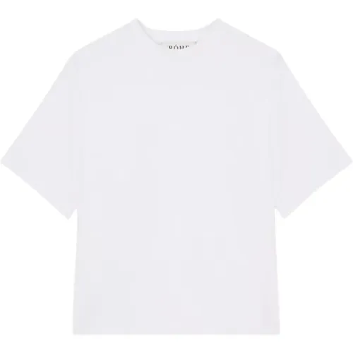 Klassisches Weißes T-Shirt 100% Bio-Baumwolle - Róhe - Modalova