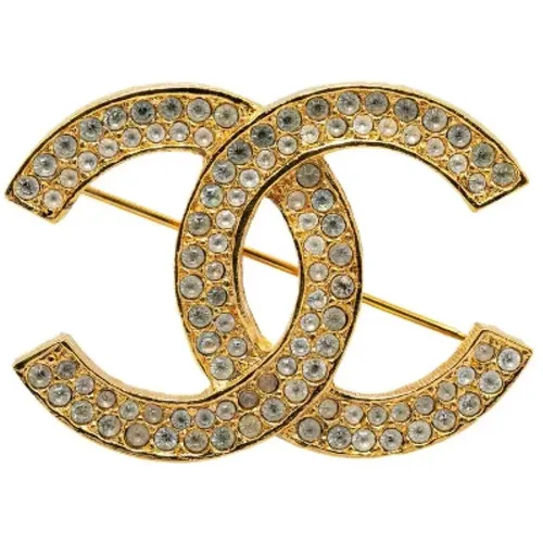 Pre-owned Metal brooches , female, Sizes: ONE SIZE - Chanel Vintage - Modalova