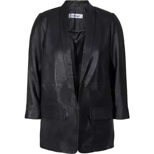 Andrea Leather Blazer - Stylish and Sophisticated , female, Sizes: XL, L, M, S - Co'Couture - Modalova