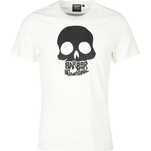 Graphic-Print T-Shirt , male, Sizes: M, XL, L - Barbour - Modalova