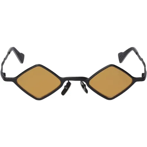 Geometrische Metallrahmen Sonnenbrille , unisex, Größe: ONE Size - Kuboraum - Modalova