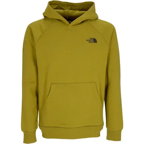 Raglan Hoodie Sulfur Moss , Herren, Größe: S - The North Face - Modalova