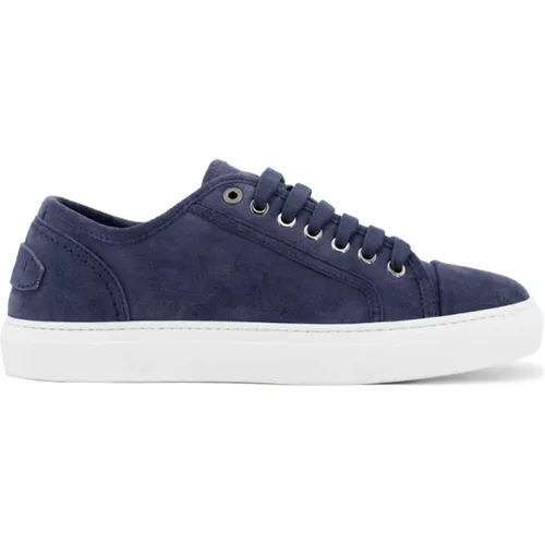 Stilvolle Suede Sneakers , Herren, Größe: 42 EU - Brioni - Modalova