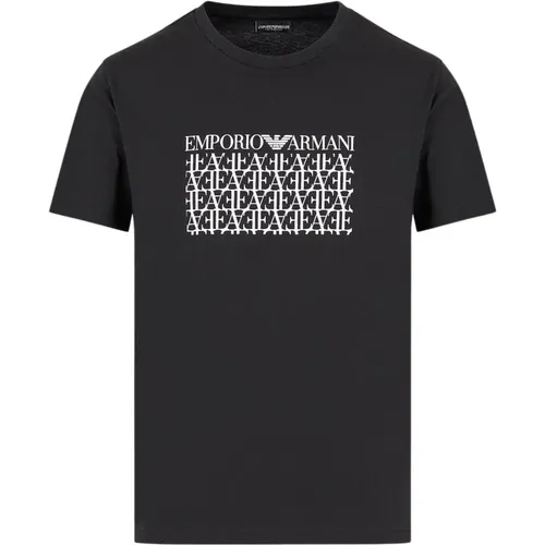 T-Shirts , male, Sizes: M - Emporio Armani - Modalova