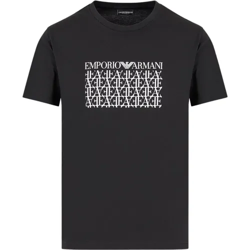 T-Shirts , male, Sizes: S, M, 2XL, L - Emporio Armani - Modalova