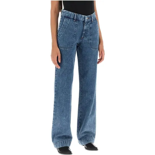 Gerades Jeans , Damen, Größe: W26 - A.p.c. - Modalova