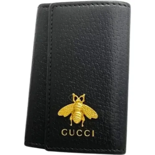 Pre-owned Leather key-holders , female, Sizes: ONE SIZE - Gucci Vintage - Modalova