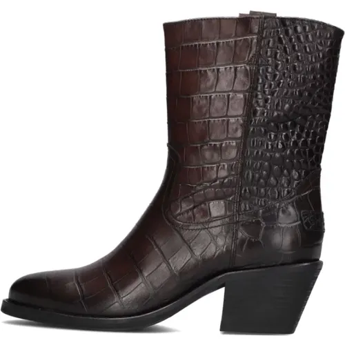 Croco Print Stiefelette Shabbies - Shabbies - Modalova