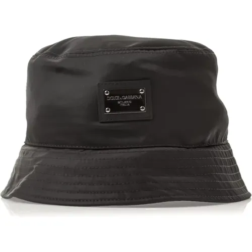 Stylish Bucket Hat , unisex, Sizes: 58 CM - Dolce & Gabbana - Modalova