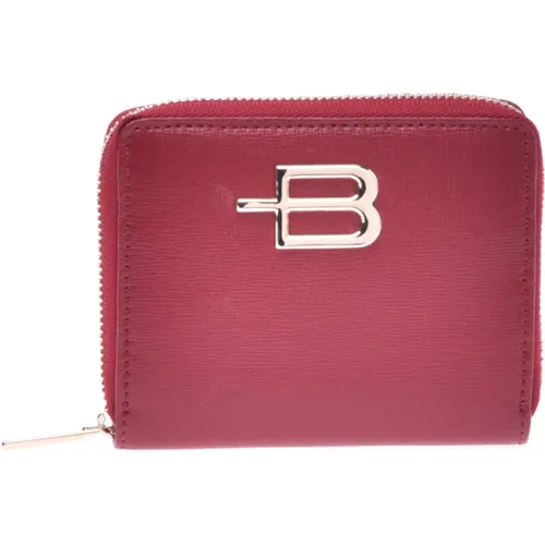 Wallet in saffiano with zip , female, Sizes: ONE SIZE - Baldinini - Modalova