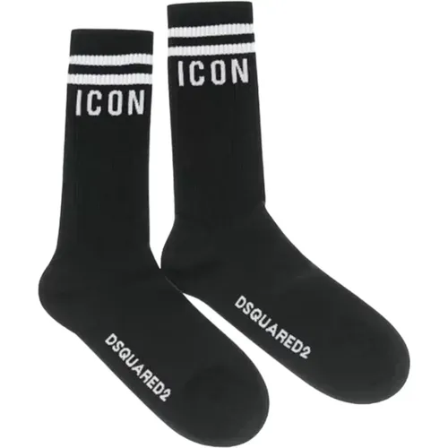 Stylische Socken , Herren, Größe: XS - Dsquared2 - Modalova