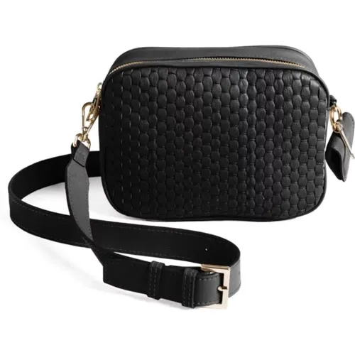 Schwarze Kleine Handtasche , Damen, Größe: ONE Size - Parise - Modalova