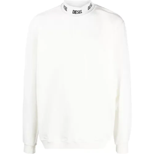 Casual Cotton Sweater , male, Sizes: L - Diesel - Modalova