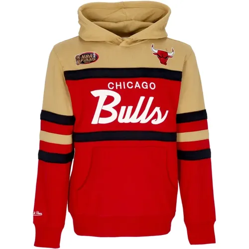 Chicago Bulls NBA Head Coach Hoodie , Herren, Größe: M - Mitchell & Ness - Modalova