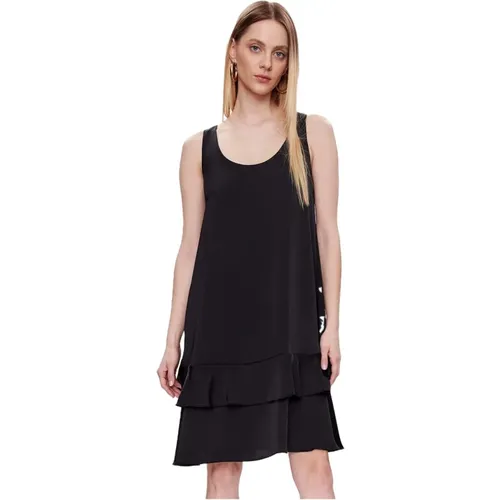 Kleid mit Rüschen , Damen, Größe: M - Liu Jo - Modalova