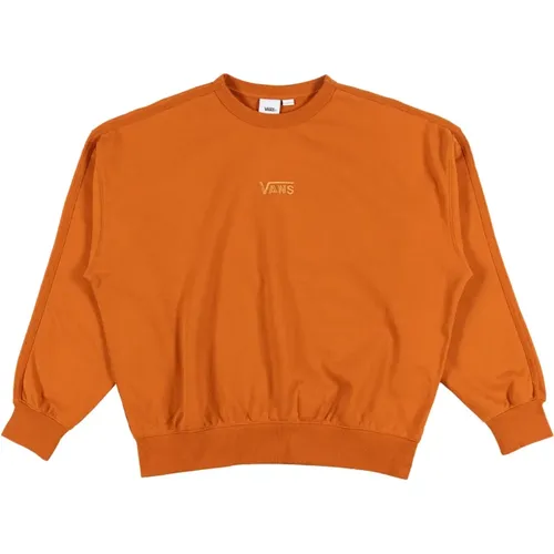 Premium Crewneck Sweatshirt , Damen, Größe: L - Vans - Modalova