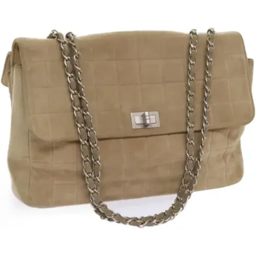 Pre-owned Suede chanel-bags , female, Sizes: ONE SIZE - Chanel Vintage - Modalova