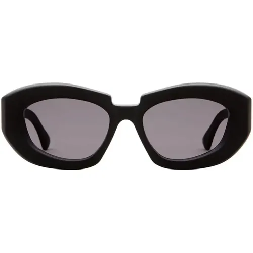 Graue Sonnenbrille Ss24 Damen Accessoires , Damen, Größe: 51 MM - Kuboraum - Modalova