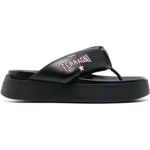 Flip Flop Sandals , female, Sizes: 6 UK - Chiara Ferragni Collection - Modalova