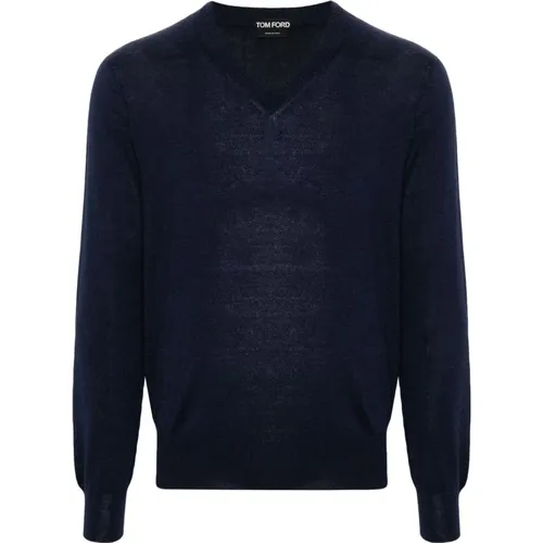 Stylish Sweaters Collection , male, Sizes: XL - Tom Ford - Modalova