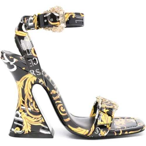 High Heel Sandals,Kirsten Watercolour Couture Sandalen mit Absatz - Versace Jeans Couture - Modalova