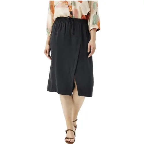 Zoey Skirt with Elastic Waist , female, Sizes: M, 2XL, S, L, XL - IN Front - Modalova