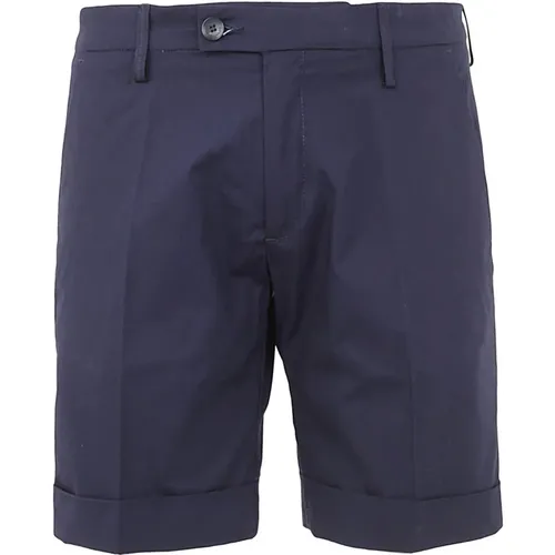 Navy Shorts MC Philip 3953, Shorts 3953,Cremefarbene Shorts 3953 Stilvoll - Michael Coal - Modalova