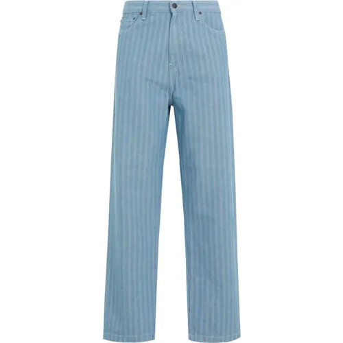 Blaue Menard Pant , Herren, Größe: W31 - Carhartt WIP - Modalova