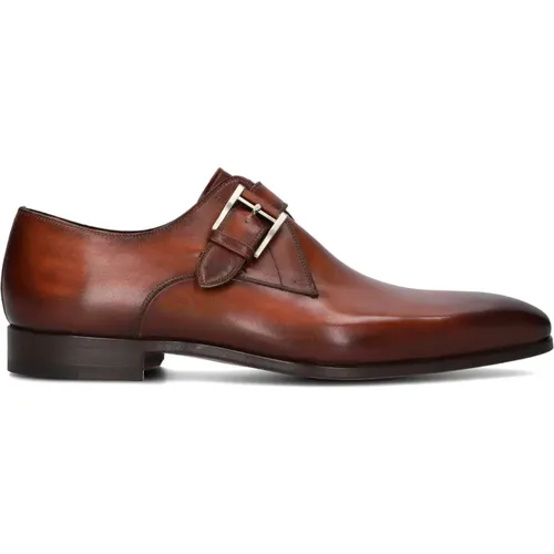 Herren Schnalle Slip-On Lederschuhe , Herren, Größe: 44 EU - Magnanni - Modalova