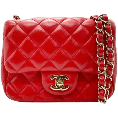 Pre-owned Leather chanel-bags , female, Sizes: ONE SIZE - Chanel Vintage - Modalova