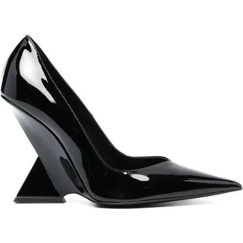 Leather Pointed Toe Pumps , female, Sizes: 3 1/2 UK - The Attico - Modalova