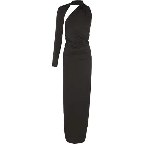 Asymmetrisches Cupro Stretch Kleid - Cortana - Modalova