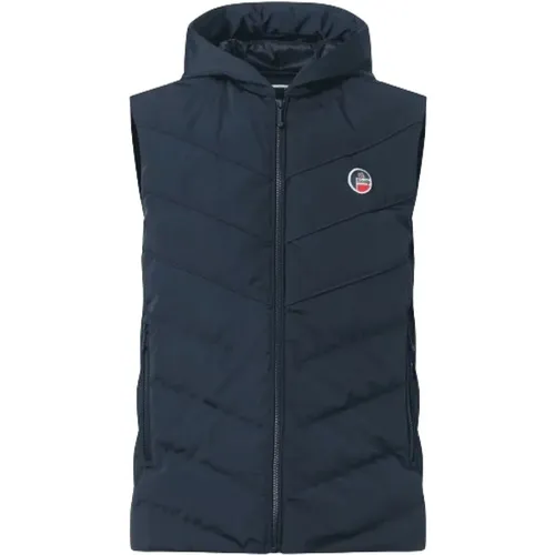 Timeo Marine Sleeveless Puffer , male, Sizes: 4XL, 3XL - Fusalp - Modalova