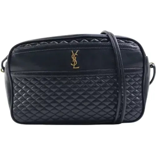 Pre-owned Leather shoulder-bags , female, Sizes: ONE SIZE - Yves Saint Laurent Vintage - Modalova