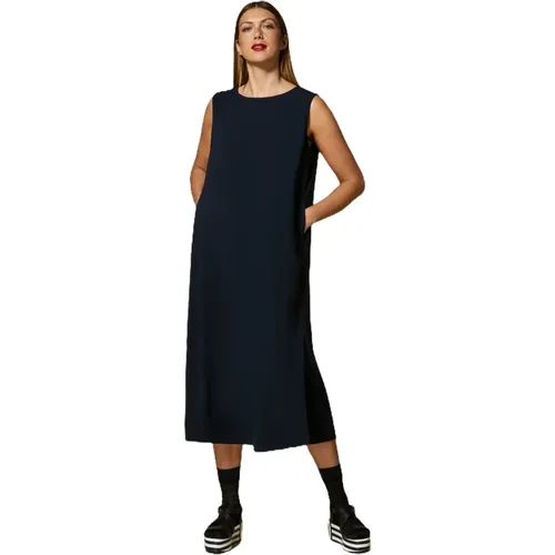 Damina Dress , female, Sizes: 5XL, 4XL, 6XL - Marina Rinaldi - Modalova