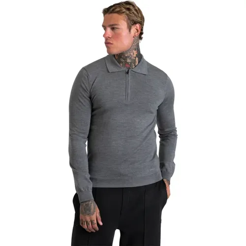 Stylischer Wollpullover , Herren, Größe: L - Hugo Boss - Modalova