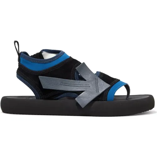 Blue Neoprene Sandal Off White - Off White - Modalova