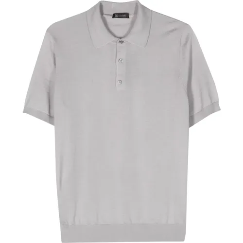 Luxuriöses Cashmere Silk Polo Shirt , Herren, Größe: 3XL - COLOMBO - Modalova