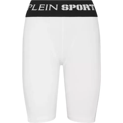 Weiße Push-Up Leggings Plein Sport - Plein Sport - Modalova