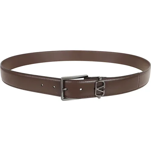 Mini VLogo Signature Belt , male, Sizes: 110 CM, 115 CM - Valentino Garavani - Modalova