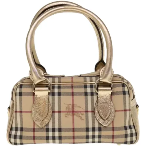 Pre-owned Canvas handbags , female, Sizes: ONE SIZE - Burberry Vintage - Modalova