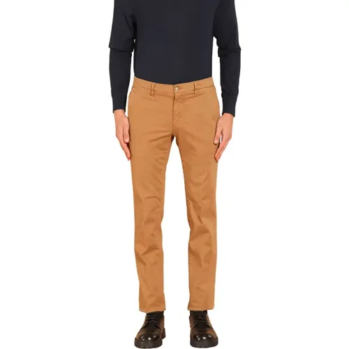 Gabardine Stretch Chino Hose Regular Fit , Herren, Größe: 4XL - Mason's - Modalova