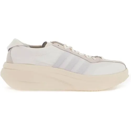 Nylon sneakers with leather and suede , male, Sizes: 8 UK, 10 UK, 6 UK, 7 UK, 9 UK - Y-3 - Modalova