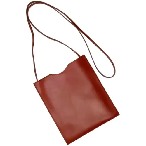 Pre-owned Leather hermes-bags , female, Sizes: ONE SIZE - Hermès Vintage - Modalova