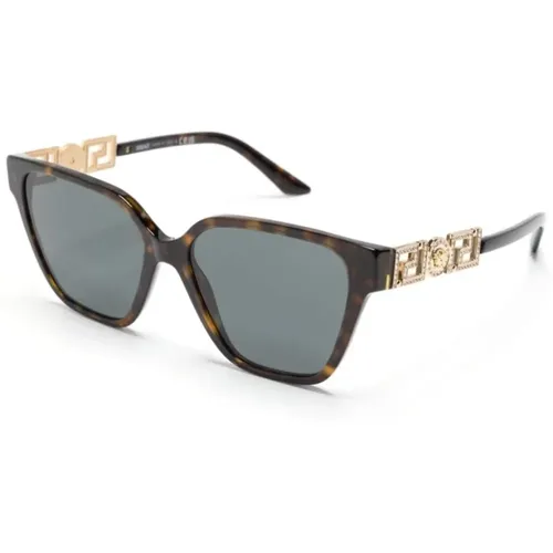 Ve4471B 10887 Sunglasses , female, Sizes: 56 MM - Versace - Modalova